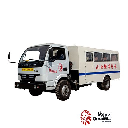 WC20R(B)國三防爆柴油機無軌膠輪拉人車 